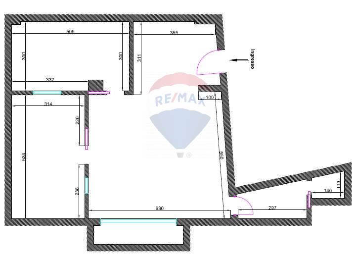 Ufficio in Via Robert Schuman 14, Bari, {3} - Planimetria 1