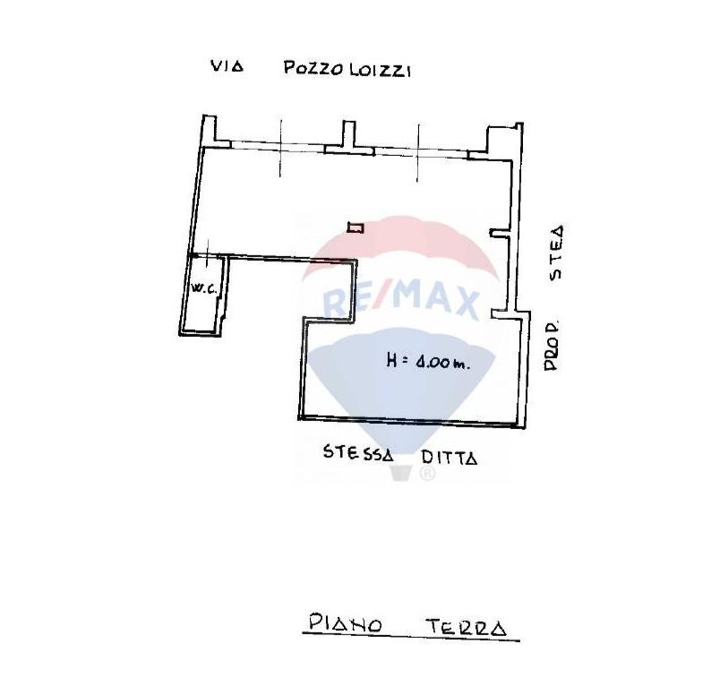 Negozio in Via Pozzoloizzi 15-17, Adelfia, {3} - Planimetria 1