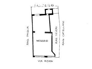 Negozio in Via Roma 107, San Martino In Rio, {3} - Planimetria 1