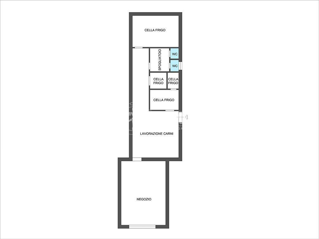 Negozio in Via Gramsci, Cava Manara, {3} - Planimetria 1