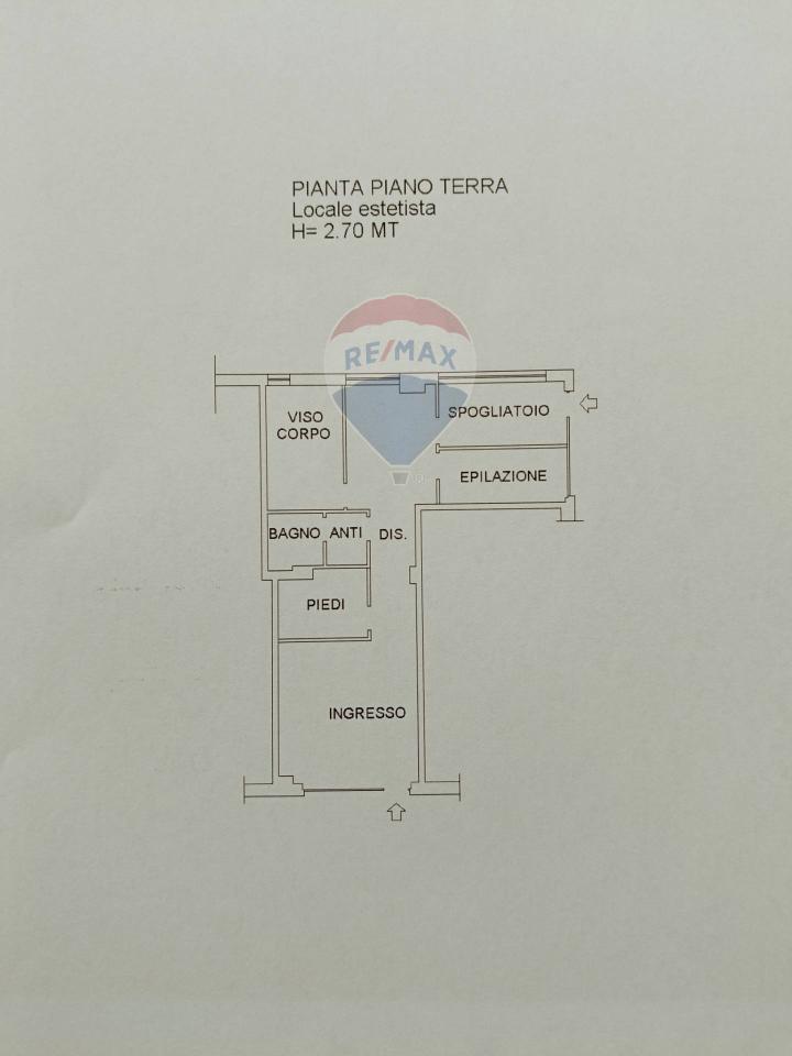 Negozio in Piazza Eraldo Miscia 17, Lanciano, {3} - Planimetria 1