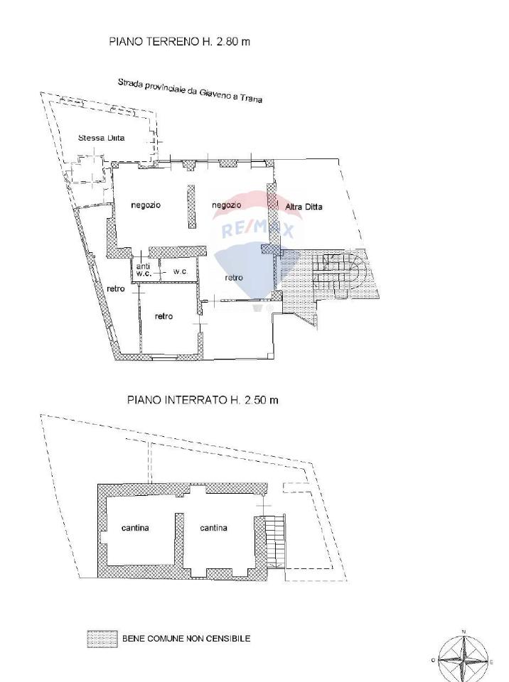 Negozio in Strada Giaveno 31, Trana, {3} - Planimetria 1