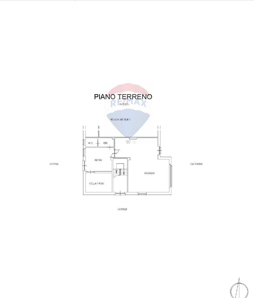 Negozio in Via Torino 32, Scalenghe, {3} - Planimetria 1