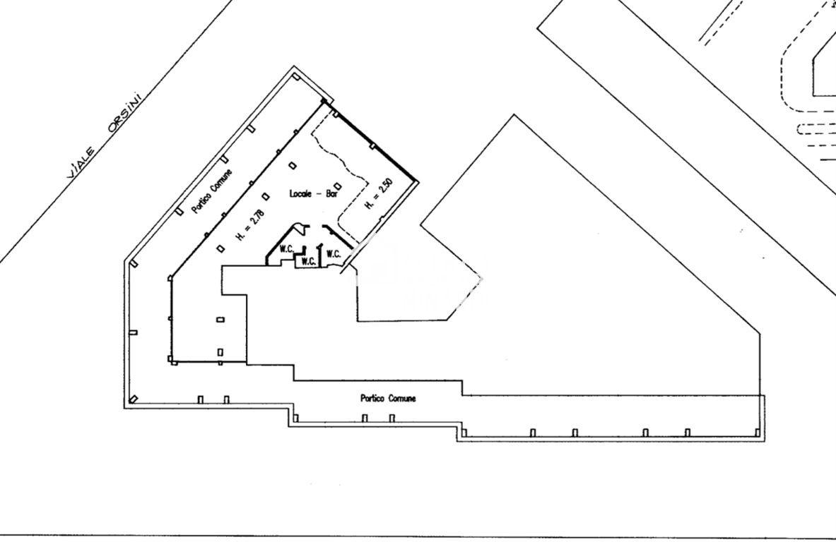 Locale commerciale in Viale Rossini 34, Lugo, {3} - Planimetria 1
