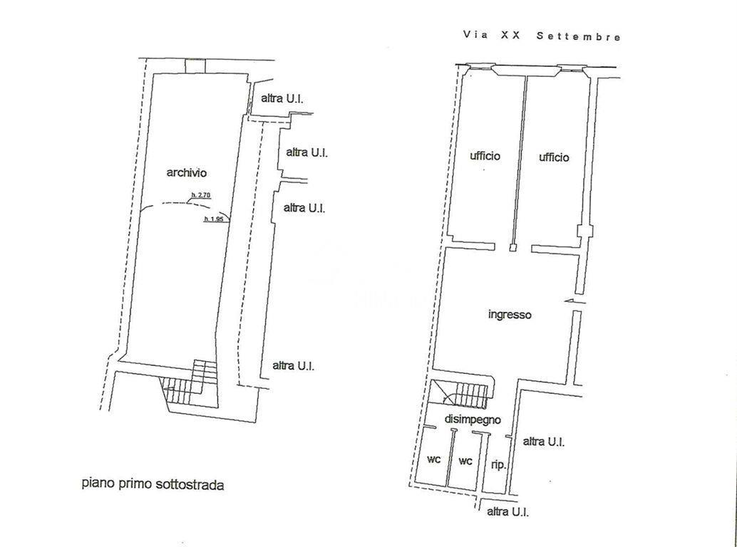 Ufficio in Via XX Settembre 29, Faenza, {3} - Planimetria 1
