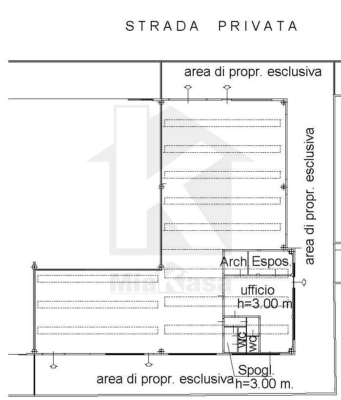 Capannone in Via dell'Artigianato 8/d, Origgio, {3} - Planimetria 1