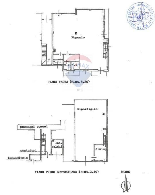Negozio in Roma 40, Terno D'Isola, {3} - Planimetria 1
