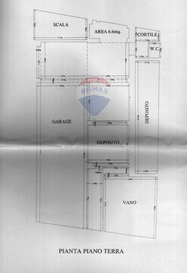 Magazzino in Via De Lorenzo 182/186, Catania, {3} - Planimetria 1