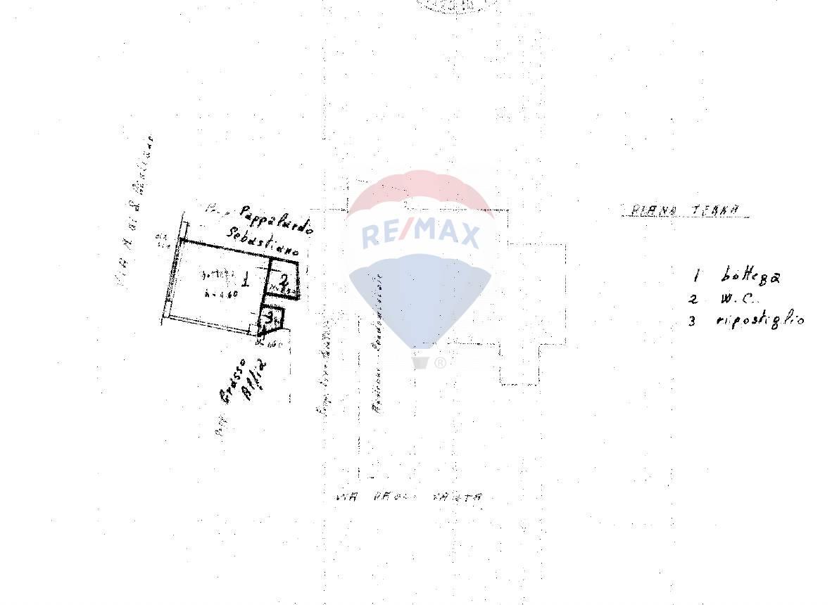 Negozio in Via Marchese di San Giuliano 63, Acireale, {3} - Planimetria 1