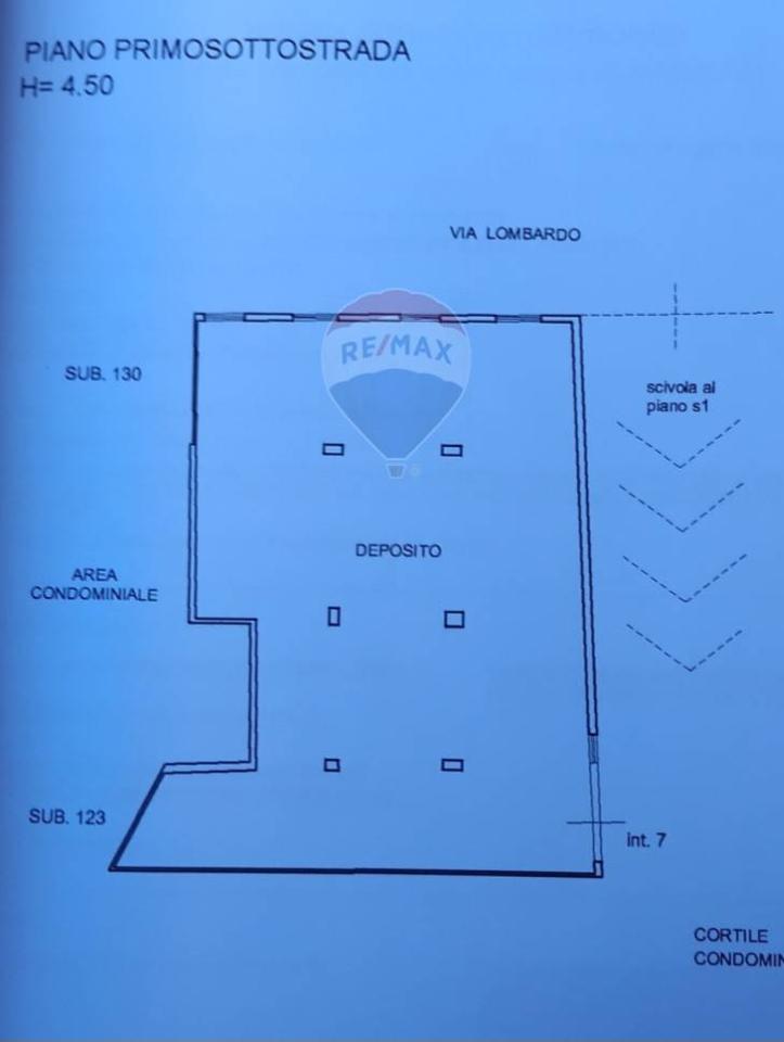 Magazzino in Via Lombardo 2, San Gregorio Di Catania, {3} - Planimetria 1