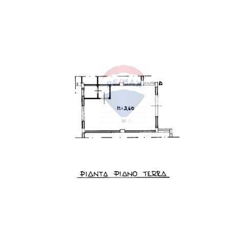 Negozio in Via Etnea 374, Mascalucia, {3} - Planimetria 1