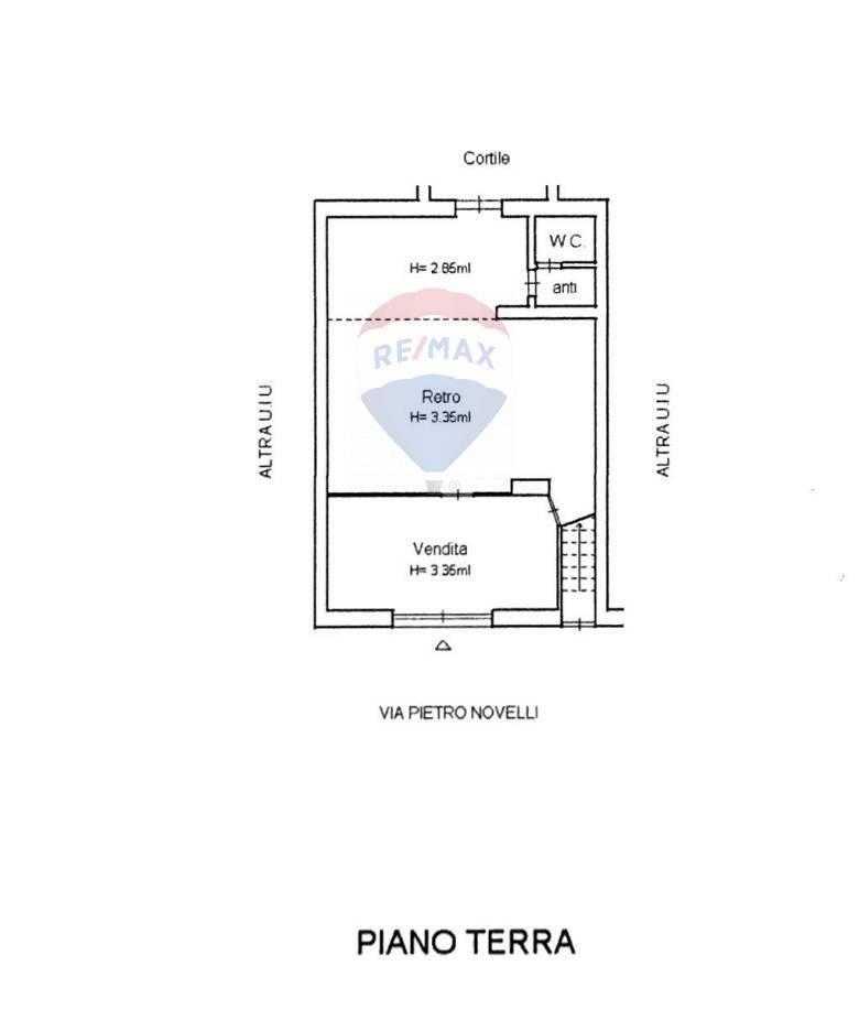 Negozio in Via Pietro Novelli 18, Siracusa, {3} - Planimetria 1