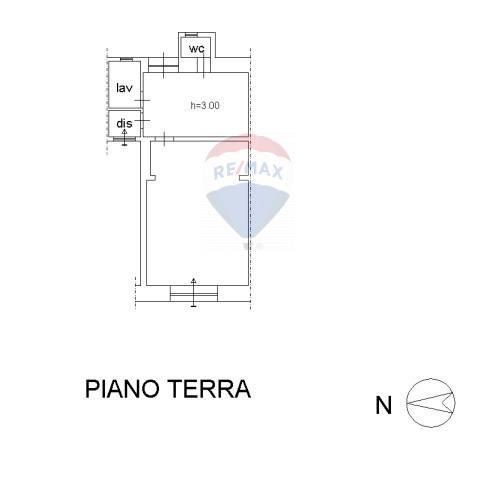 Negozio in Via Vincenzo Casagrandi 24, Catania, {3} - Planimetria 1