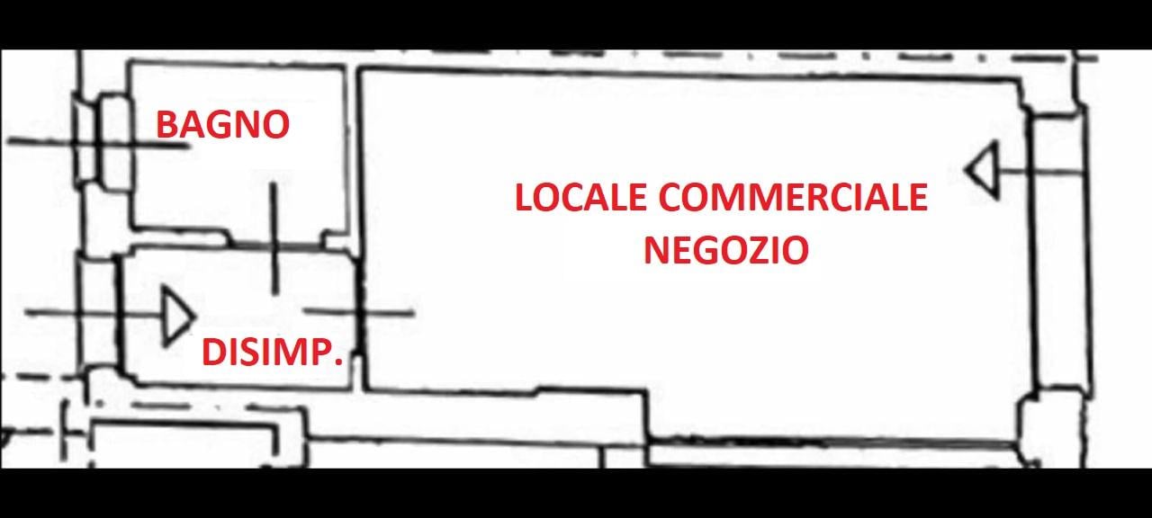 Negozio in Corso Piave, Alba, {3} - Planimetria 1