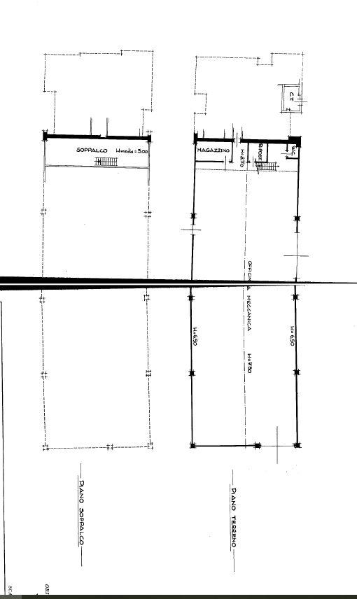 Capannone in Via Alba - Barolo, Castiglione Falletto, {3} - Planimetria 1