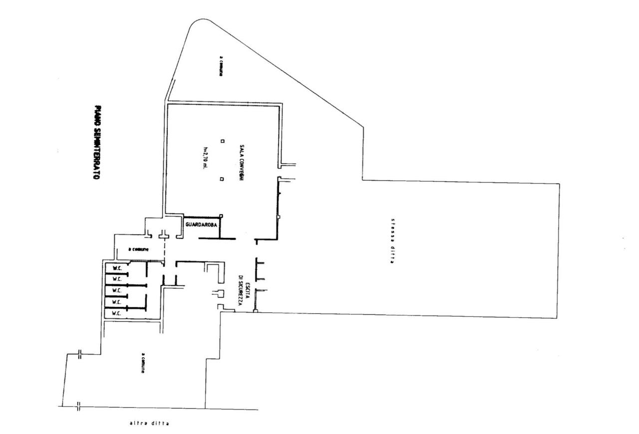 Albergo in Via della Battaglia 16, Anghiari, {3} - Planimetria 1
