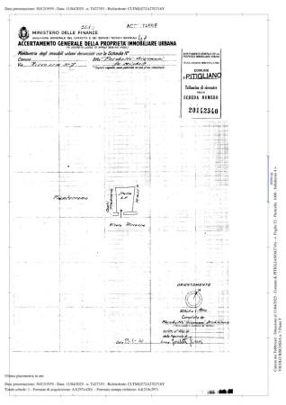 Magazzino in Vicolo della Riscossa, Pitigliano, {3} - Planimetria 1