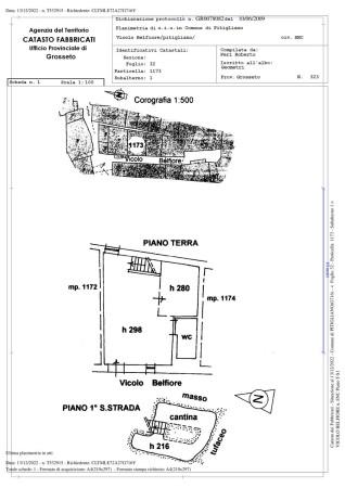 Magazzino in , Pitigliano, {3} - Planimetria 1
