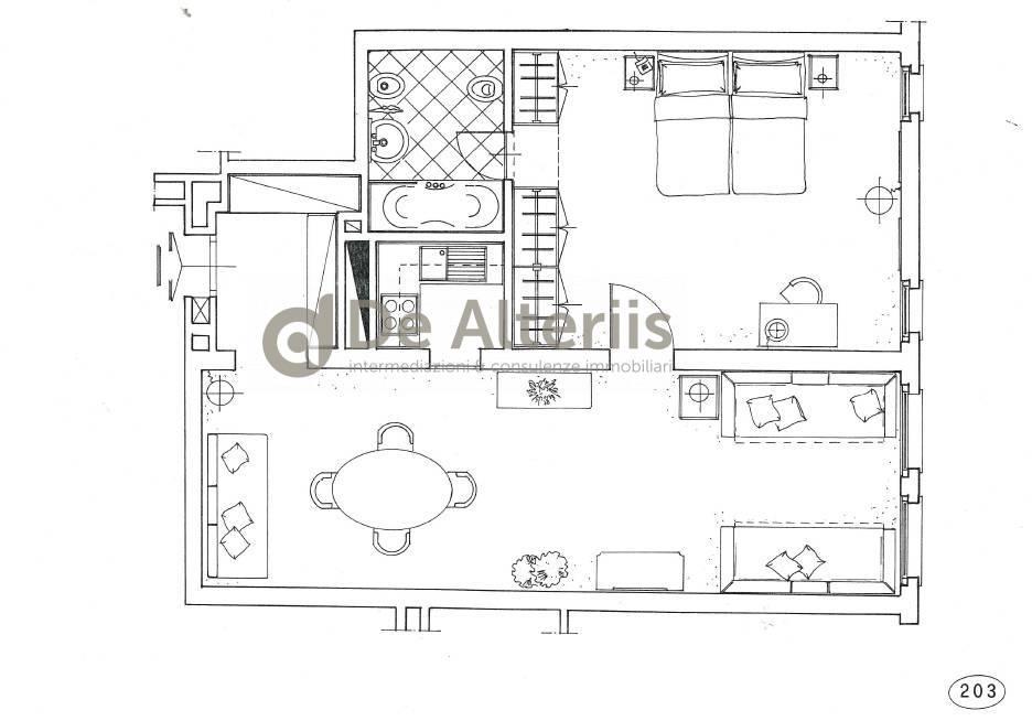 Albergo in Via C. De La Vida 2462, Venezia, {3} - Planimetria 1