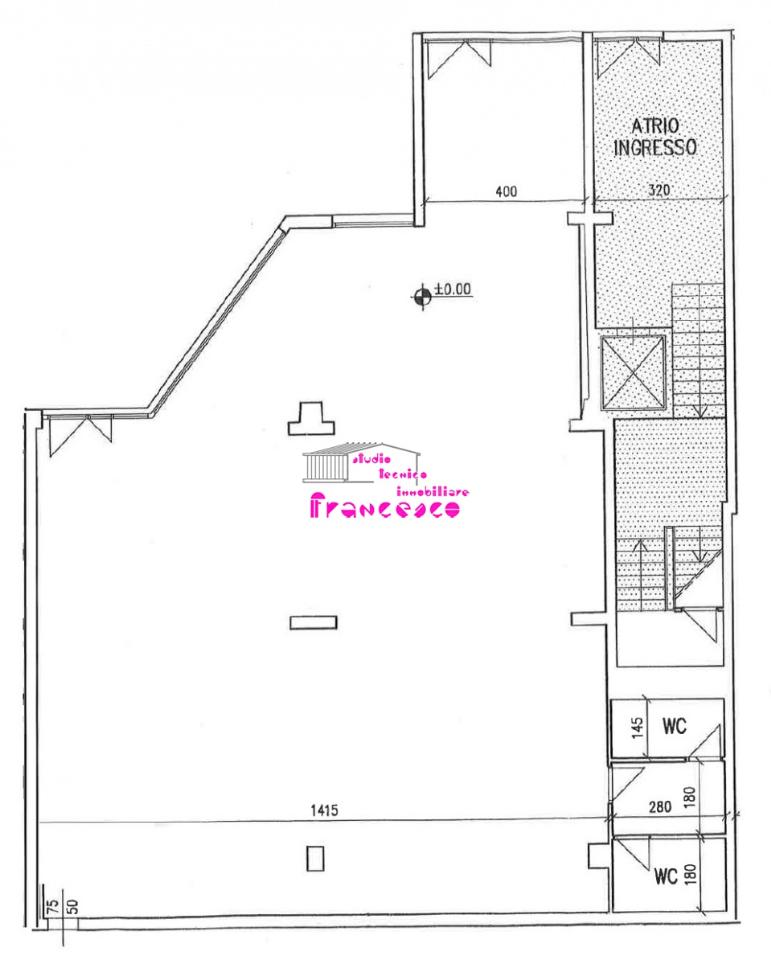 Negozio in Via Francesco Berni, Empoli, {3} - Planimetria 1