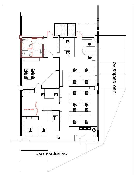 Ufficio in Via Caboto 8, Legnano, {3} - Planimetria 1