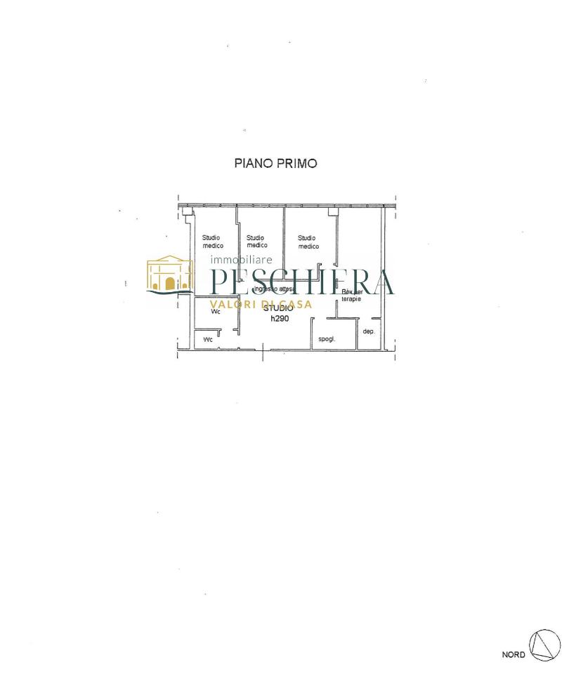 Ufficio in Via Tangenziale 3, Peschiera Del Garda, {3} - Planimetria 1