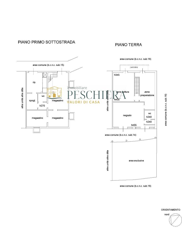 Negozio in Via Dottor Mario Massagrande 26, Valeggio Sul Mincio, {3} - Planimetria 1