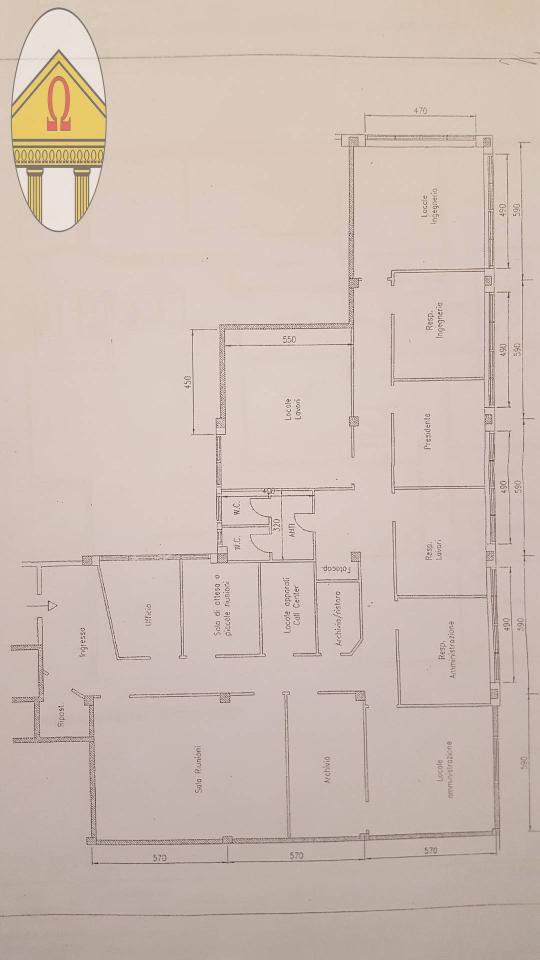 Ufficio in Via Roma 100, Villorba, {3} - Planimetria 1