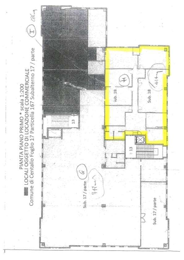 Ufficio in Regione San Quirico 672, Centallo, {3} - Planimetria 1