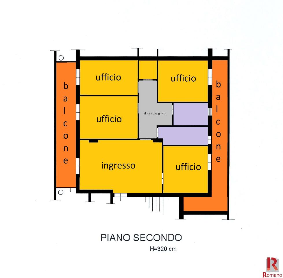 Ufficio in Via Agostino Stellato, San Prisco, {3} - Planimetria 1