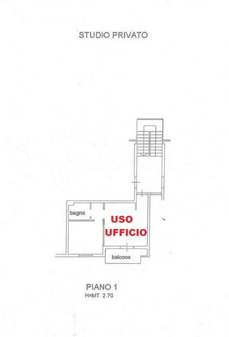 Ufficio in Via Novaledo 19, Roma, {3} - Planimetria 1