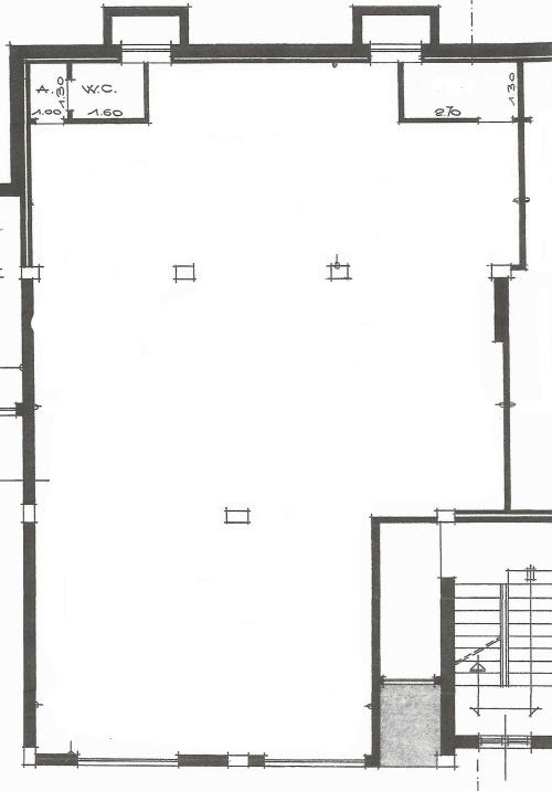 Negozio in Via delle Ghiande 124, Perugia, {3} - Planimetria 1