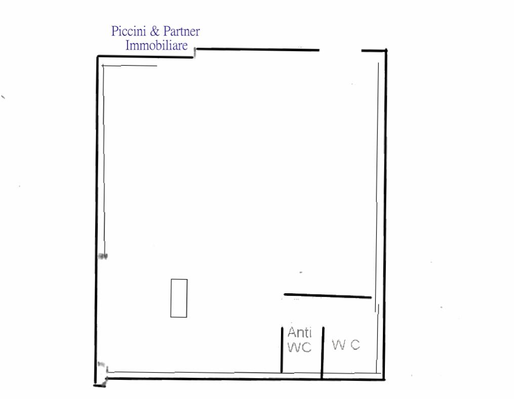 Negozio in Via del Conservificio, Bastia Umbra, {3} - Planimetria 1