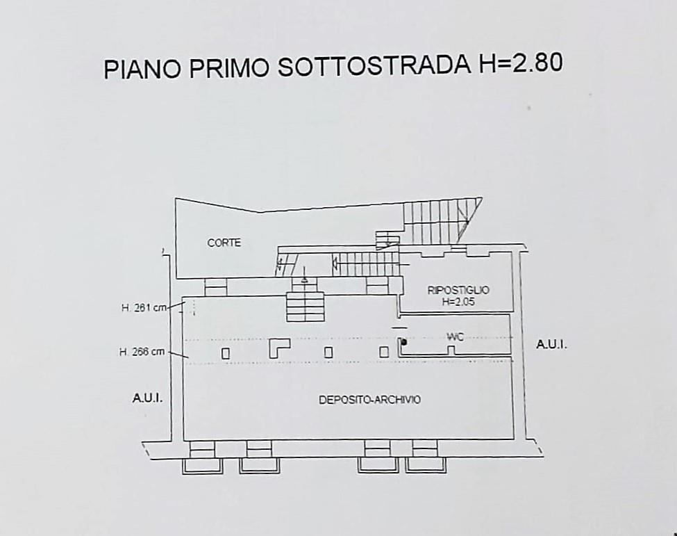 Magazzino in Piazza Terraglio, Bassano Del Grappa, {3} - Planimetria 1
