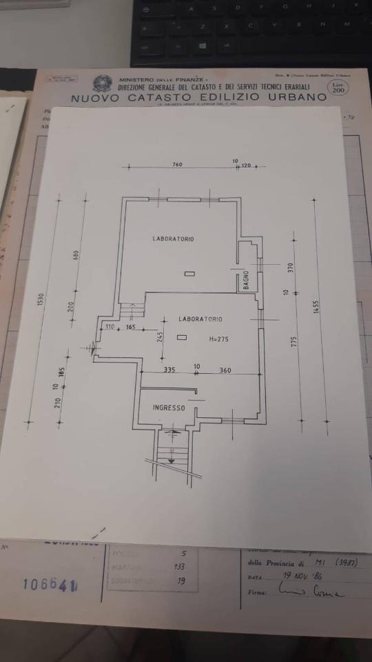 Negozio in Don Luigi Sturzo 15, Cologno Monzese, {3} - Planimetria 1