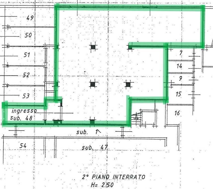 Magazzino in Via Tintoretto 10, Cologno Monzese, {3} - Planimetria 1