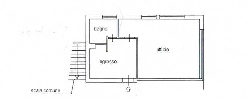 Ufficio in Ia Stadi 1, Capannori, {3} - Planimetria 1