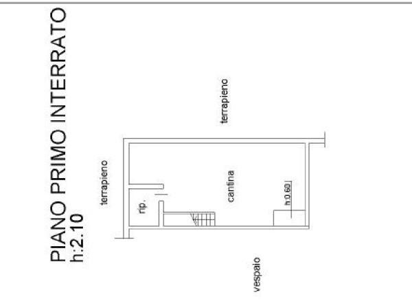 Negozio in Via Achille Grandi 33, Peschiera Borromeo, {3} - Planimetria 1