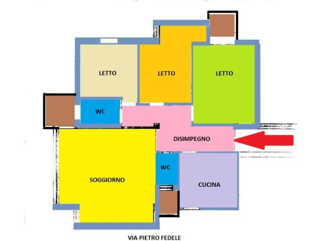 4-room flat in Viale Pietro Fedele, Minturno - Photo 1