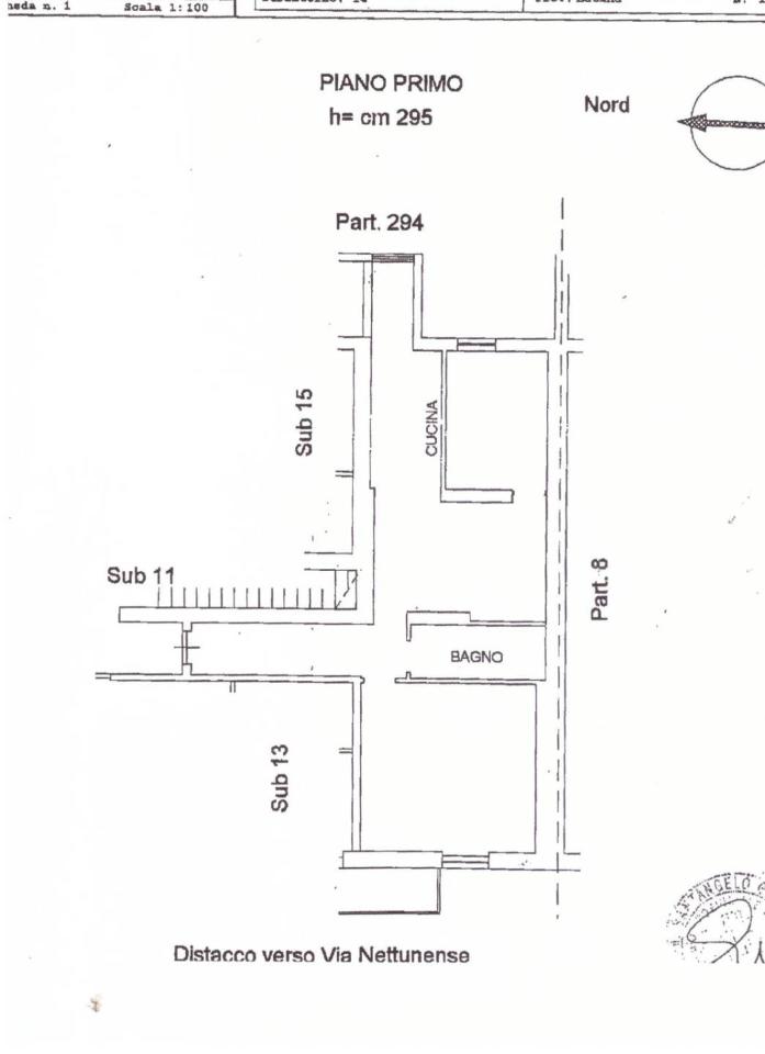 Trilocale in vendita, Via Nettunense 275, Aprilia - Planimetria 1