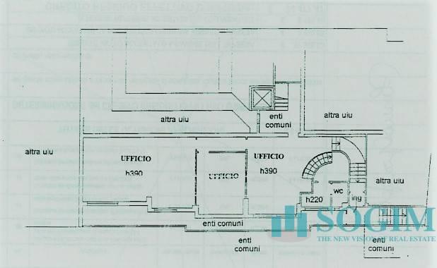Ufficio in , Monza, {3} - Planimetria 1