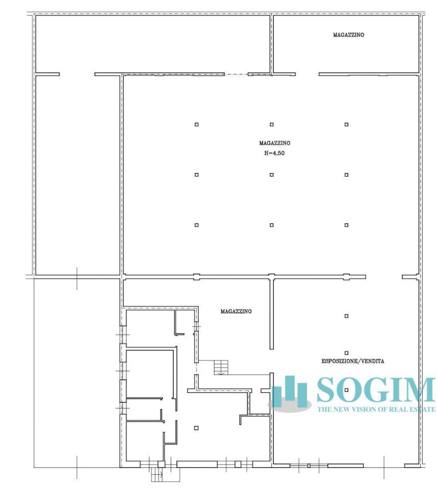 Capannone in Via Varese 50, Inveruno, {3} - Planimetria 1