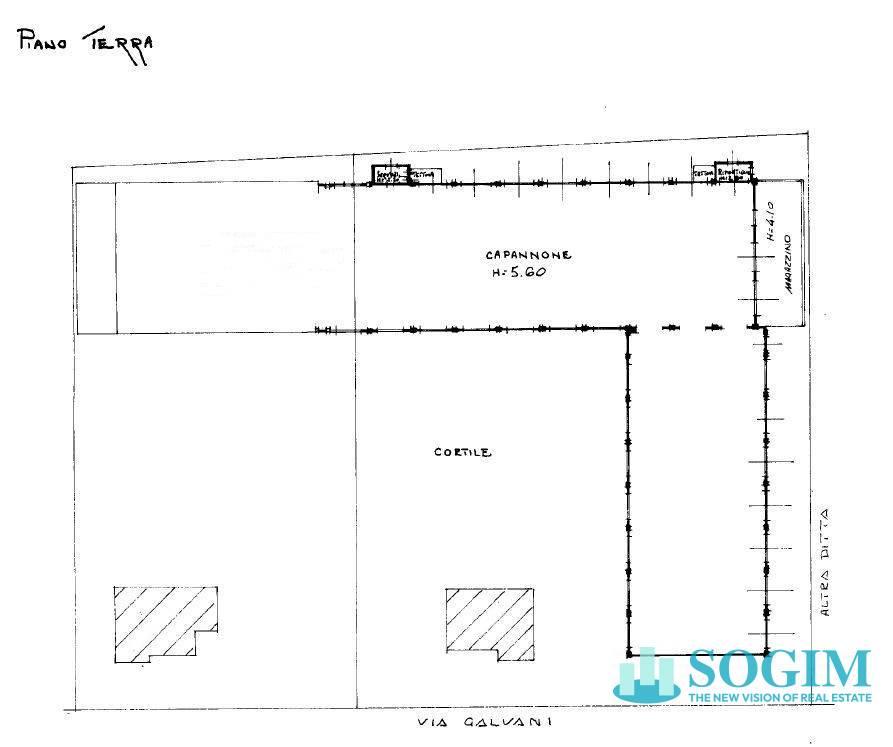 Capannone in Galvani 2, Settala, {3} - Planimetria 1