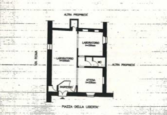Laboratorio in Piazza della Libertà 1, Cupra Marittima, {3} - Planimetria 1