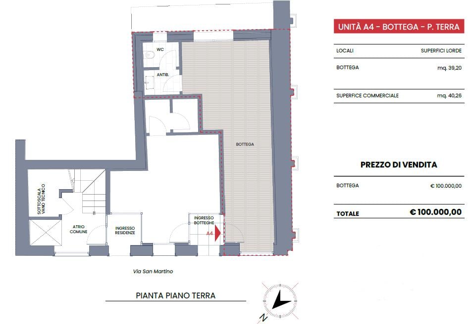 Negozio in Via Venezia 15, Chiampo, {3} - Foto 1