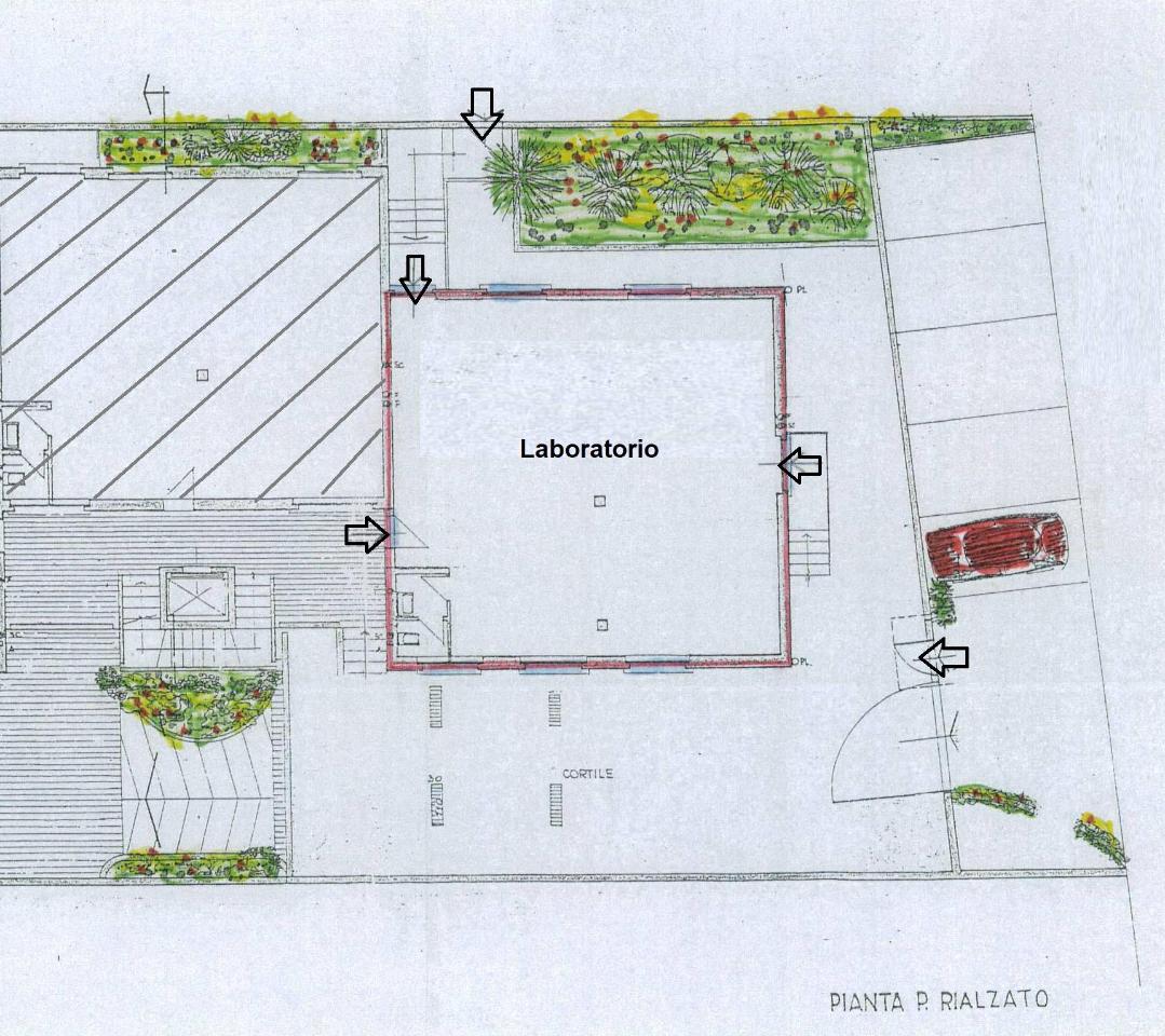 Laboratorio in Via Gerbone 22, Busto Arsizio, {3} - Planimetria 1