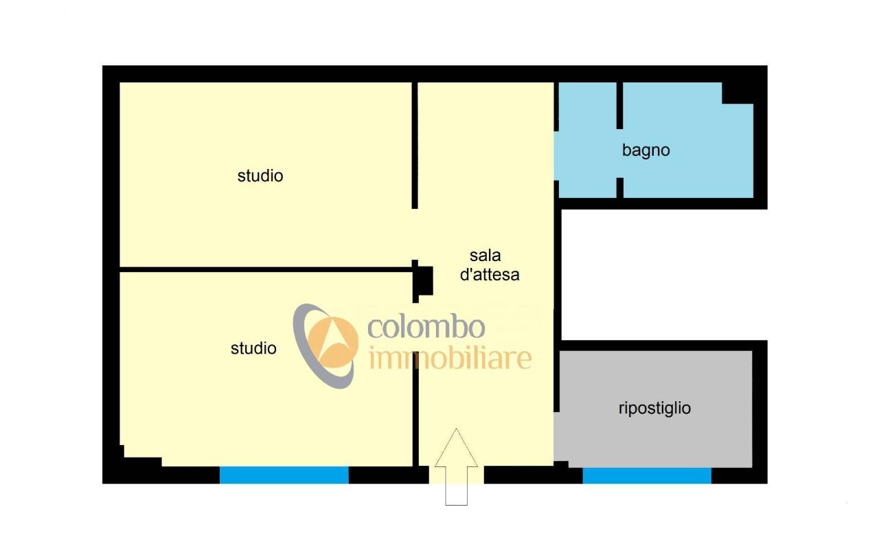 Negozio in Via G. Mazzini 14, Busto Arsizio, {3} - Planimetria 1