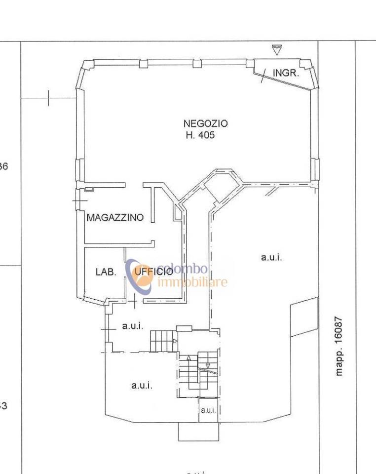 Negozio in Via Genova 18, Busto Arsizio, {3} - Planimetria 1