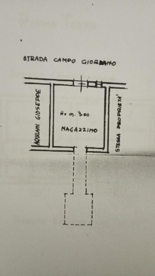 Magazzino in Via Campo Giordano, Vetralla, {3} - Planimetria 1