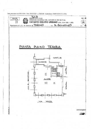 Negozio in Via San Quintino 4, Torino, {3} - Planimetria 1